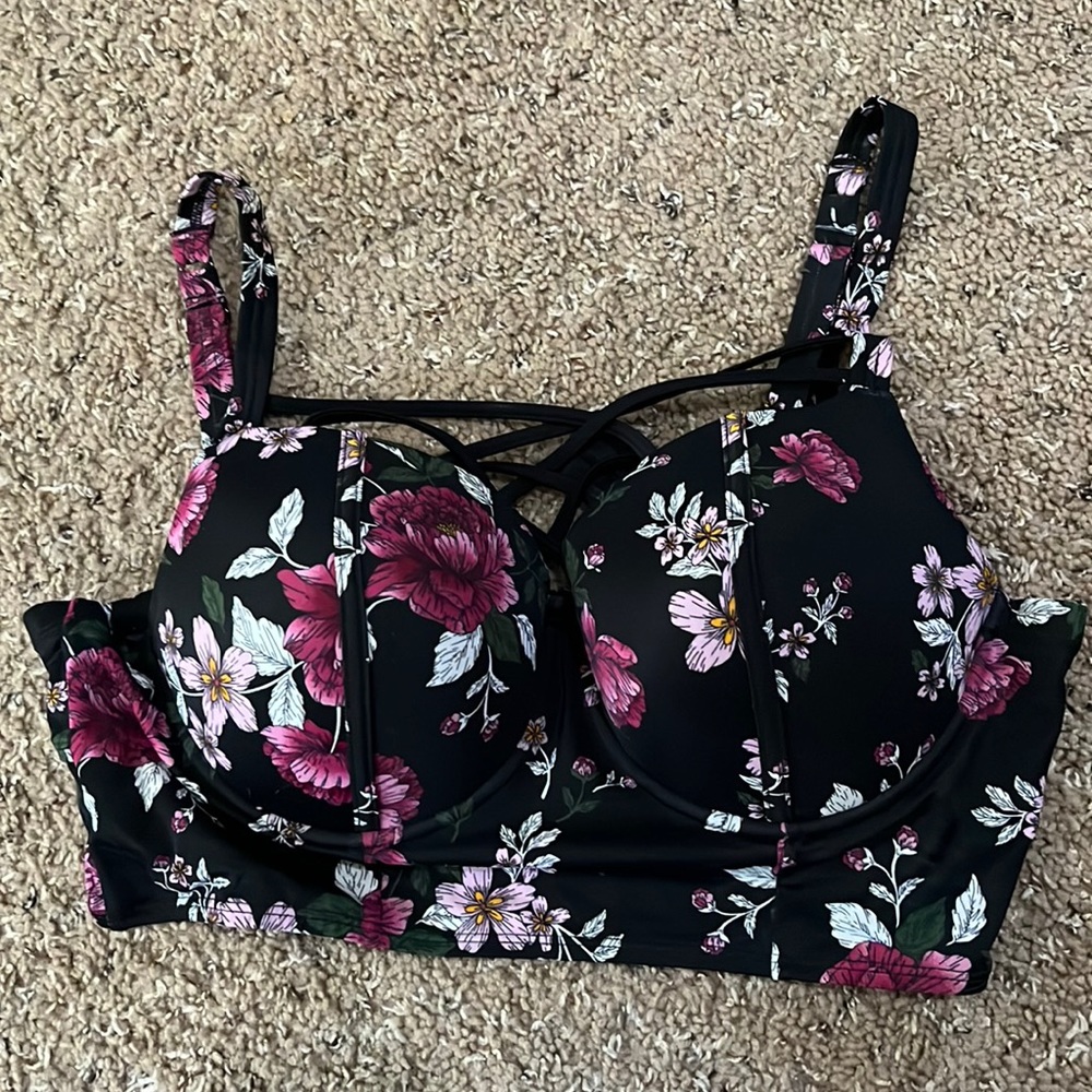Torrid Underwire Bikini Top, Plus size 1R